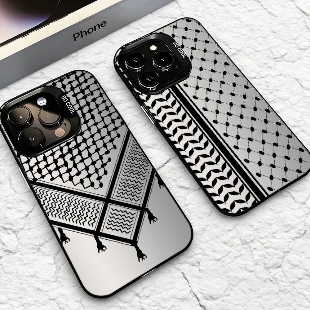 Casing Ponsel Keffiyeh Palesti - Apple Iphone 15 ulasan dan harga
