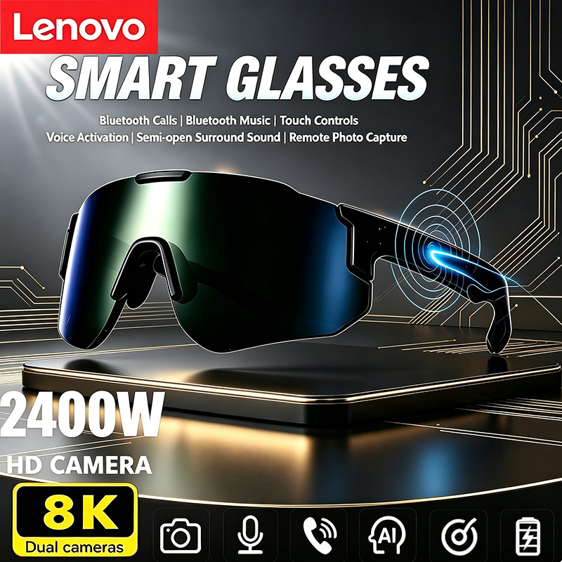Kacamata Pintar Bersepeda Leno - Smart Glasses Lens ulasan dan harga