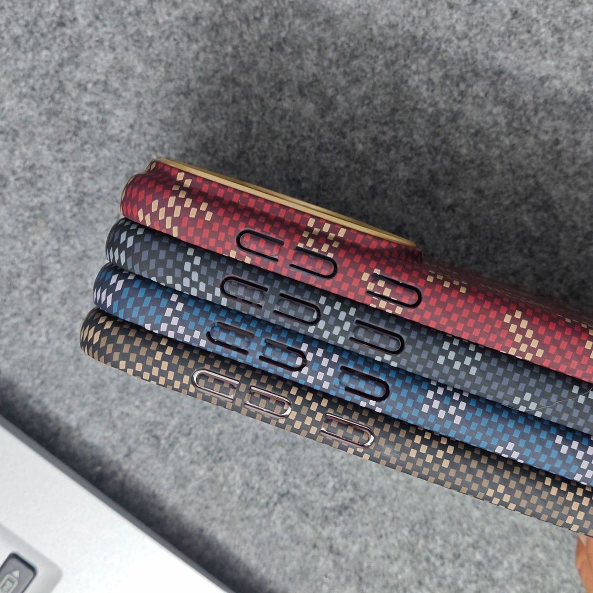 Casing Magnetik Tekstur Serat  - Huawei Pura 70 ulasan dan harga